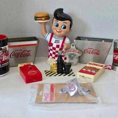 Bob's Big Boy & Coca Cola Decor
