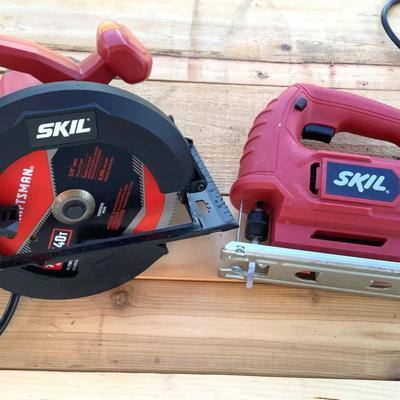 Skil 13Amp 7-1/4 Inch Circular Saw And 4.5 Amp Jig Saw
