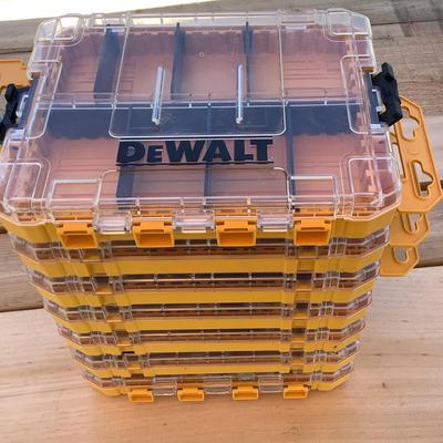 Seven Unit DeWalt Tough Case Storage 