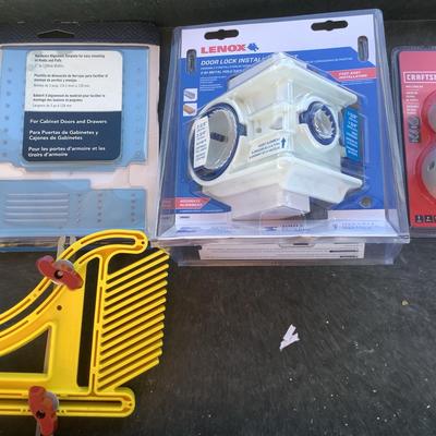 Four Piece Set Of Wood Working Tools 