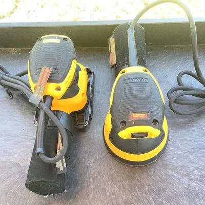 Pair Of DeWalt Corded Sanders
