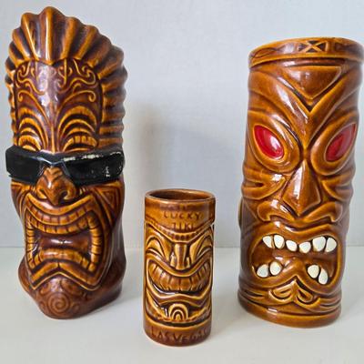 Tiki Farm Ceramic Mugs And Shot