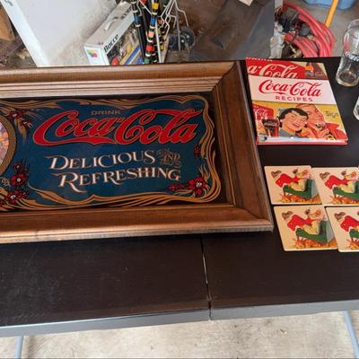 Vintage Coca-Coka Advertising mirror And More