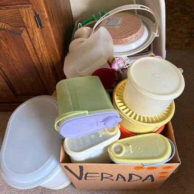 Huge Mystery Lot Of Tupperware