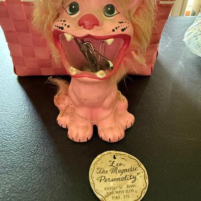 Leo, The Magnetic Personality: Keeper of Paper Clips, Pins & More
