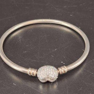 Sterling Pandora Bracelet "Always in My Heart " Bracelet