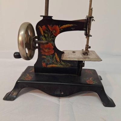 Antique German Toy Sewing Machine -Marked Made in Germany British Zone