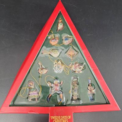 Jim Shore 12 Days of Christmas Ornaments NIB