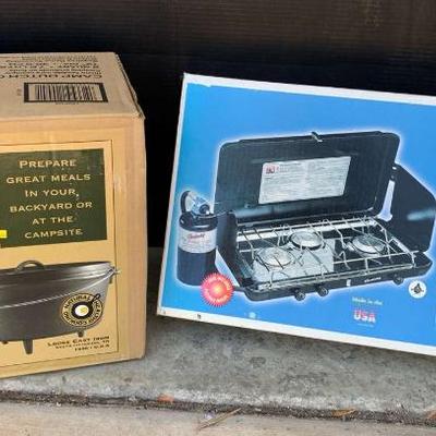 Em181 propane stove and dutch oven