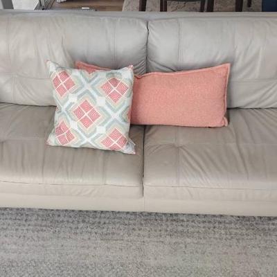 Em109 sofa and pillows