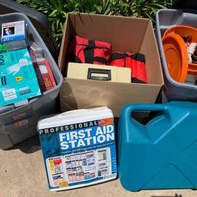 Em177 first aid camping supplies mystery lot