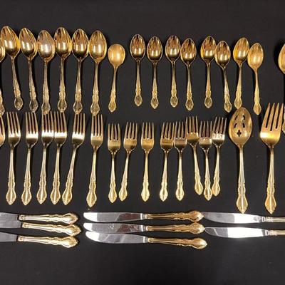 Ct333 supreme cutlery by towle gold