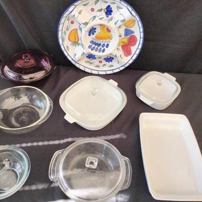 Ct245 mystery glass dishes