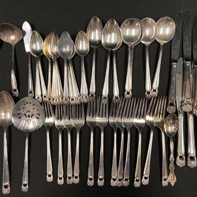 Ct332 eternally yours silver plated flatware