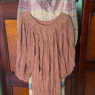 Two boho dresses