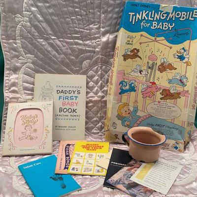 Vintage baby disney mobile and more