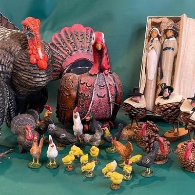 Vintage thanksgiving decor