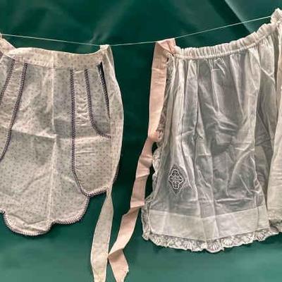 Vintage aprons some handmade