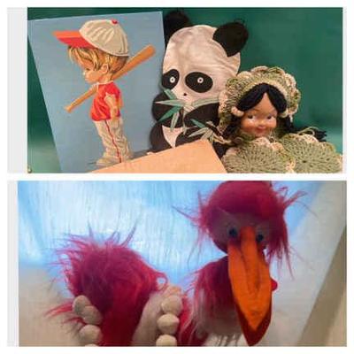Puzzle puppet, panda +