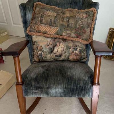 Wingback rocking chair 2 of 2