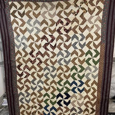Antique quilt sister s choice pattern