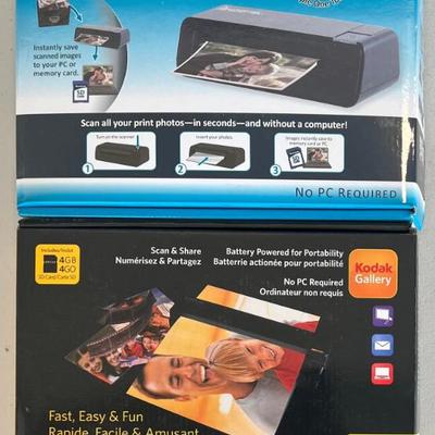 Kodak P811 Personal Photo Scanner And A Pandigital One-touch Scanner In Original Boxes