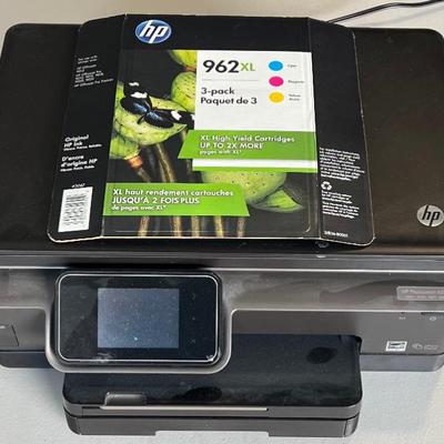HP Photosmart 6510 Printer With Power Cord And 962XL Ink Pack