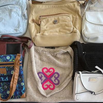 Vintage Totes And Purses - Stone Mountain, (2) Giani Bernini, Sak, Pibling, And More