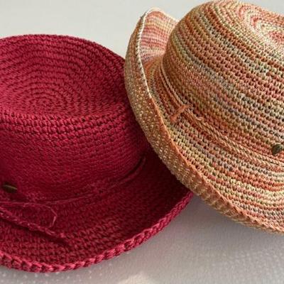 Helen Kaminski 100 Percent Raffia , Scala 100 Percent Paper Ladies Hats