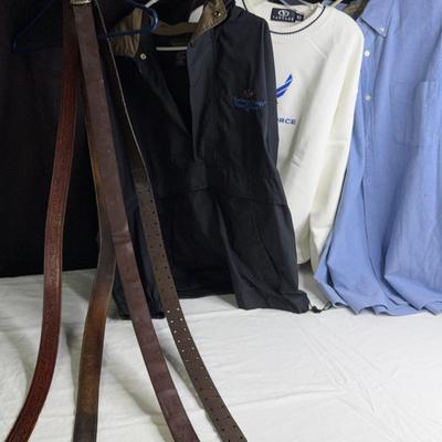 Men’s Shirts And Belts