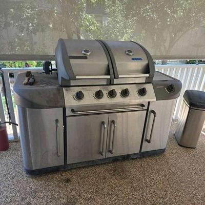 Perfect flame natural gas barbeque 1