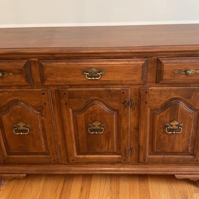 Sold Maple Side Board by E.R. Buck