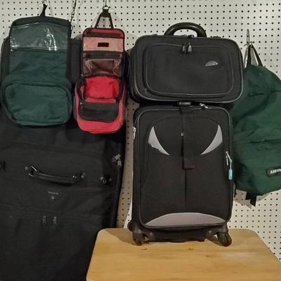 (6) Travel Bags - LL Bean, Samsonite, Eastpak