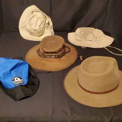 (5) Hats - Includes Columbia And Akubra - Made In Australia