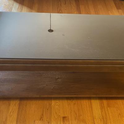 Large Wooden Coffee Table
