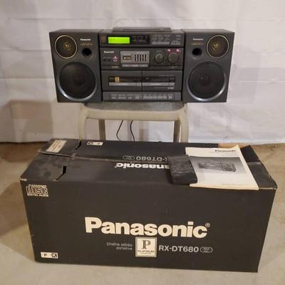 Panasonic Digital CD System and Tape Deck RX-DT680