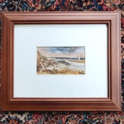 Maria Nace Signed "Sea - Rocks"  Giclee Edition 