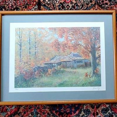 Loran Percy "Bolduc's Sugar House" Fine Art Print