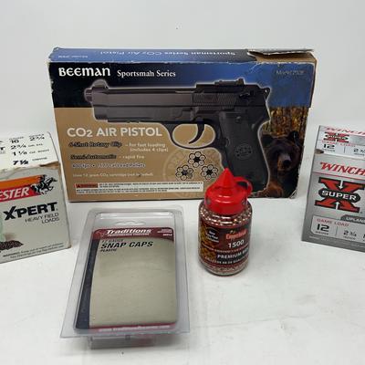 CO 2 Air pistol And Accessories 