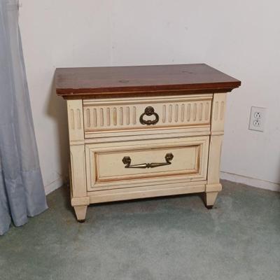 Cream Colored Nightstand #1 