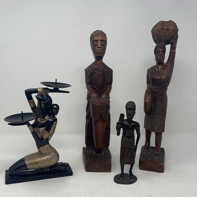 Carved Wood Figurines