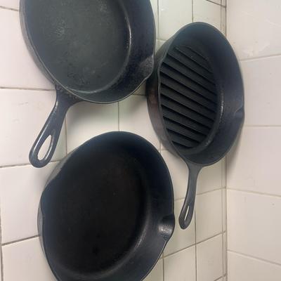 Cast Iron Pans
