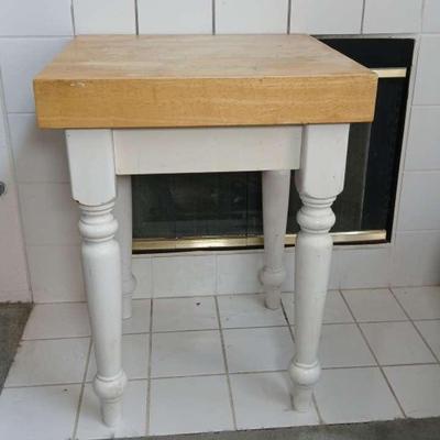 Butcher Block Table 