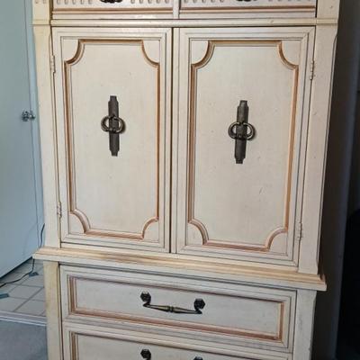 Cream Colored Armoire 