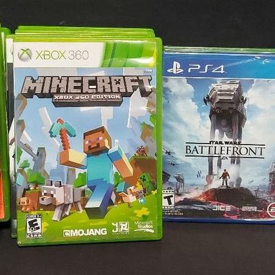 XBOX, PS4 AND WII GAMES