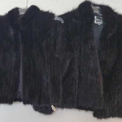 MINK FUR COAT AND VEST
