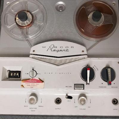 WEBCOR REGENT HIGH FIDELITY REEL-TO-REEL TAPE RECORDER