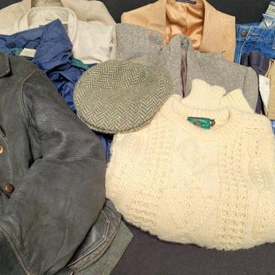 MEN'S CLOTHING - SIZE MED/SIZE 33 WAIST