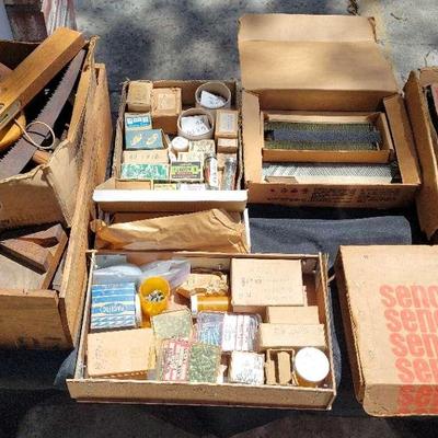 MYSTERY BOXES OF NAILS AND MORE TOOLS