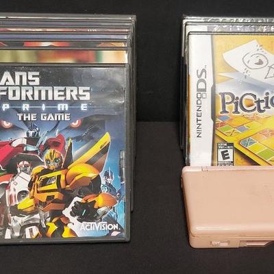 NINTENDO DS, GAMES AND EMPTY CARTRIDGES 